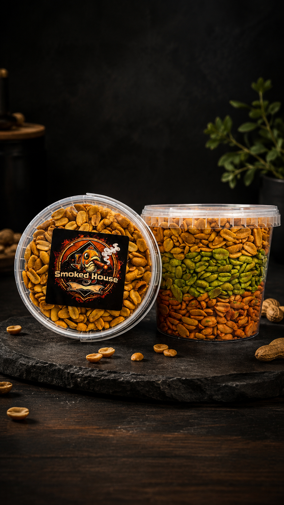 Peanut Mix 700 g — Bacon, Wasabi & Cheese