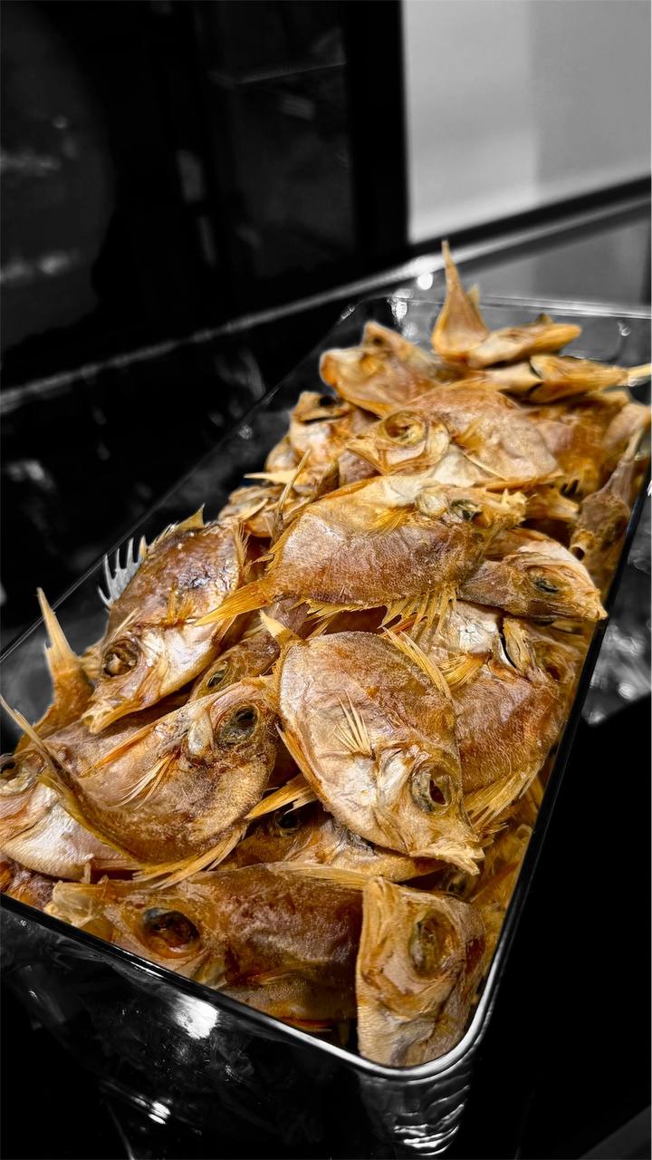 Сушеная рыба-кабан