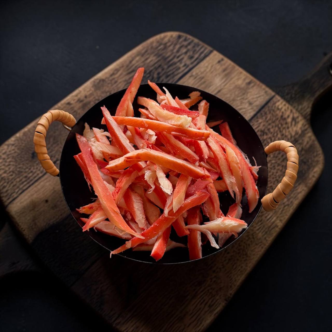 Dried squid with crab flavor red