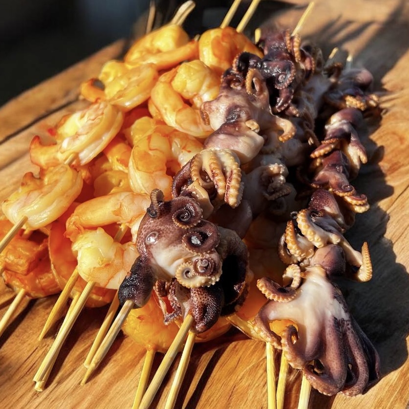 Копченые креветки